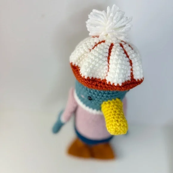 Stuart The Duck Crochet Bird Amigurumi - Picture 4 of 13